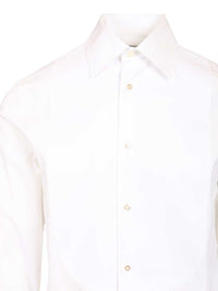 Burberry Men Slim-Fit Cotton Tuxedo Shirt