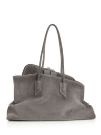 The Attico Women La Passeggiata Medium Suede Bag