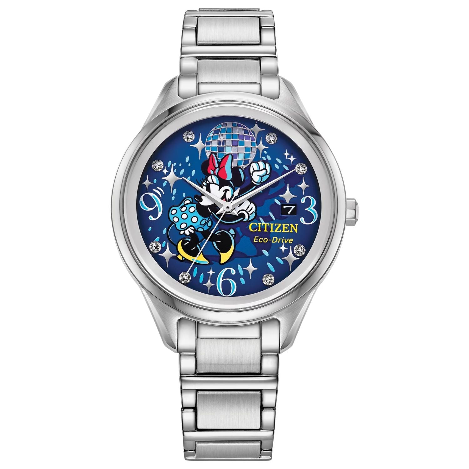 Citizen Citizen Women's Dancing Mini Blue Dial Watch - FE6106-52W