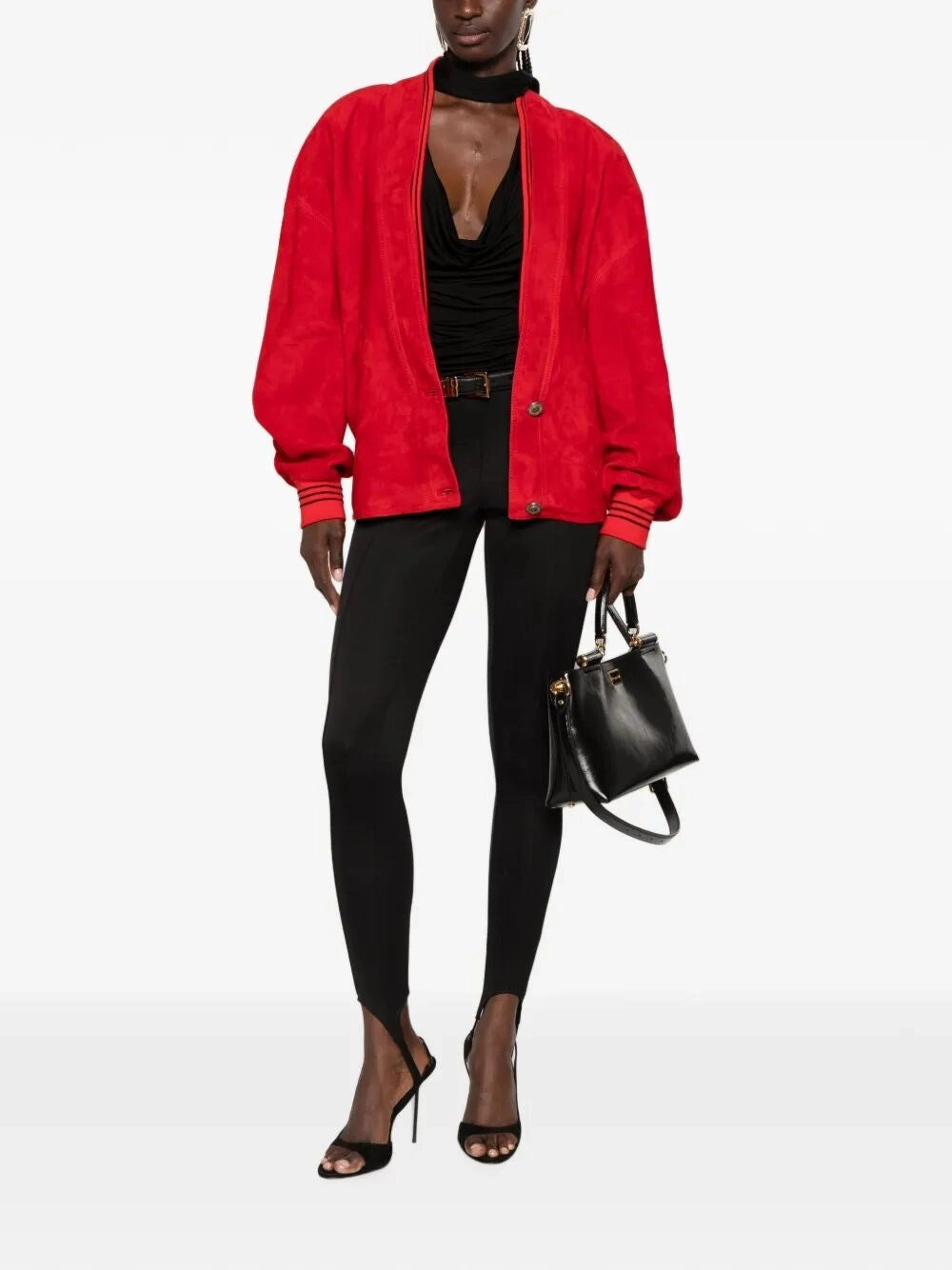 Versace Women Leather Jacket