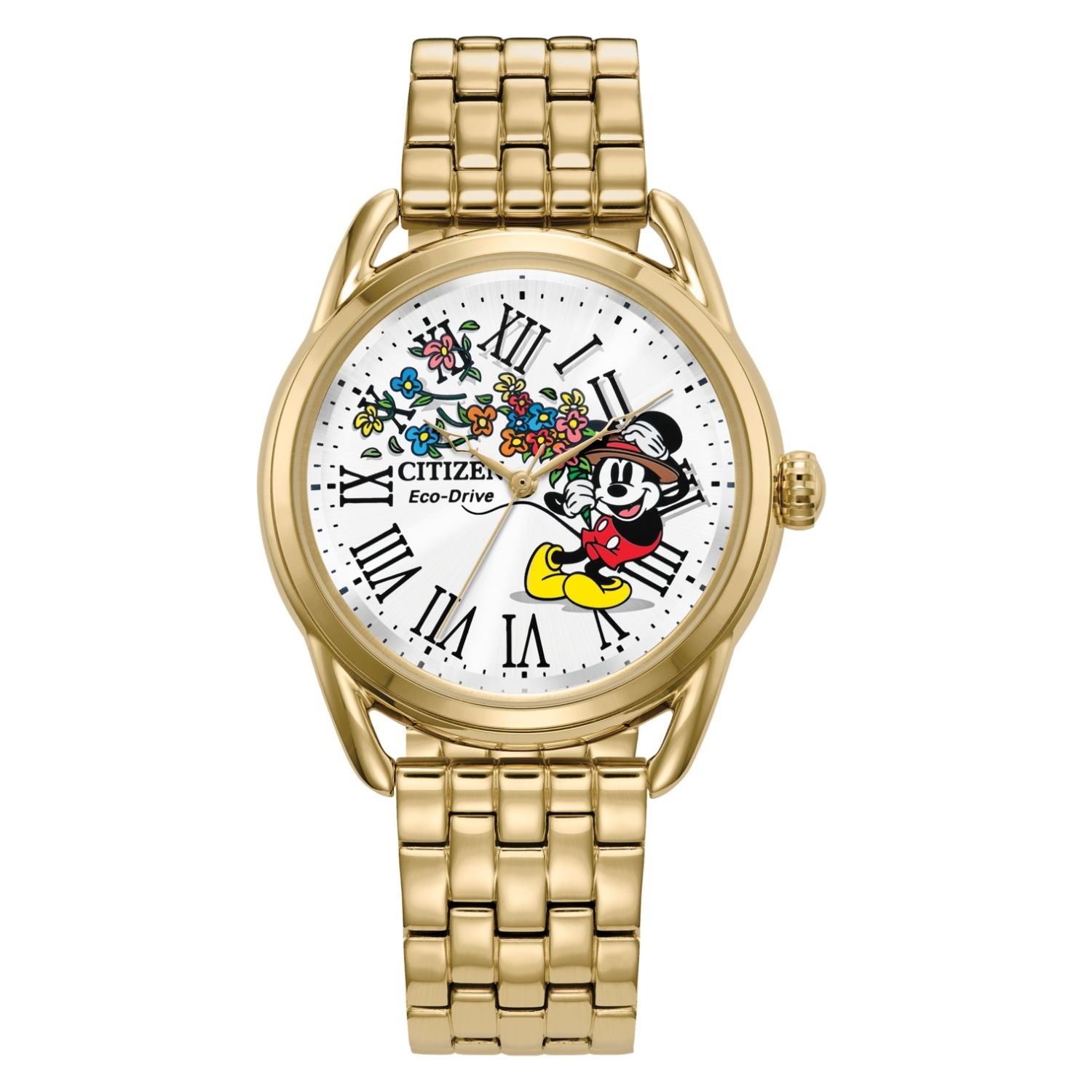 Citizen Citizen Women's Mickey White Dial Watch - FE7093-57W