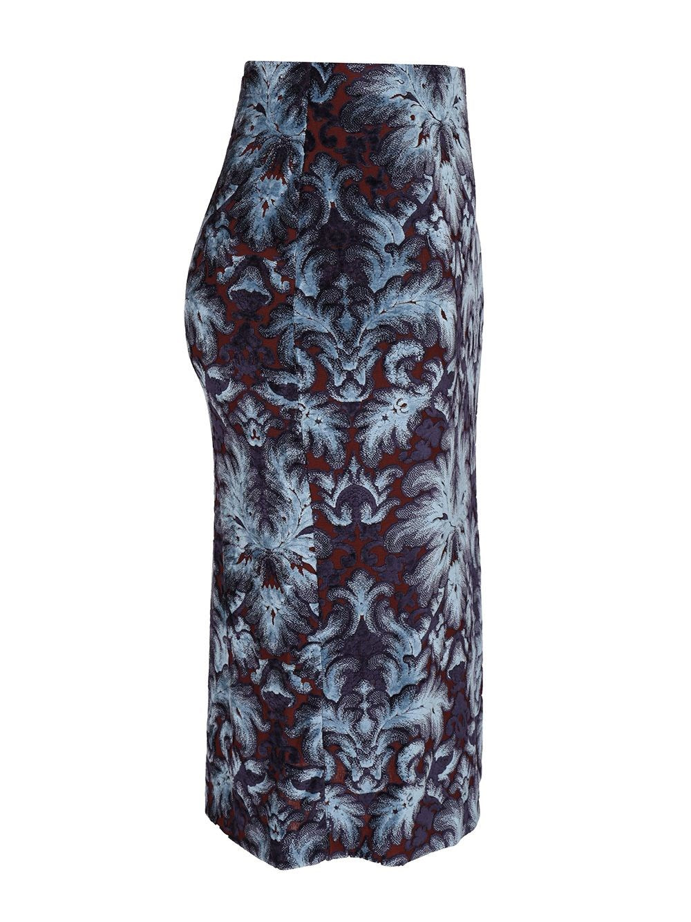 Etro Women Midi Skirt With Paisley Flower Print