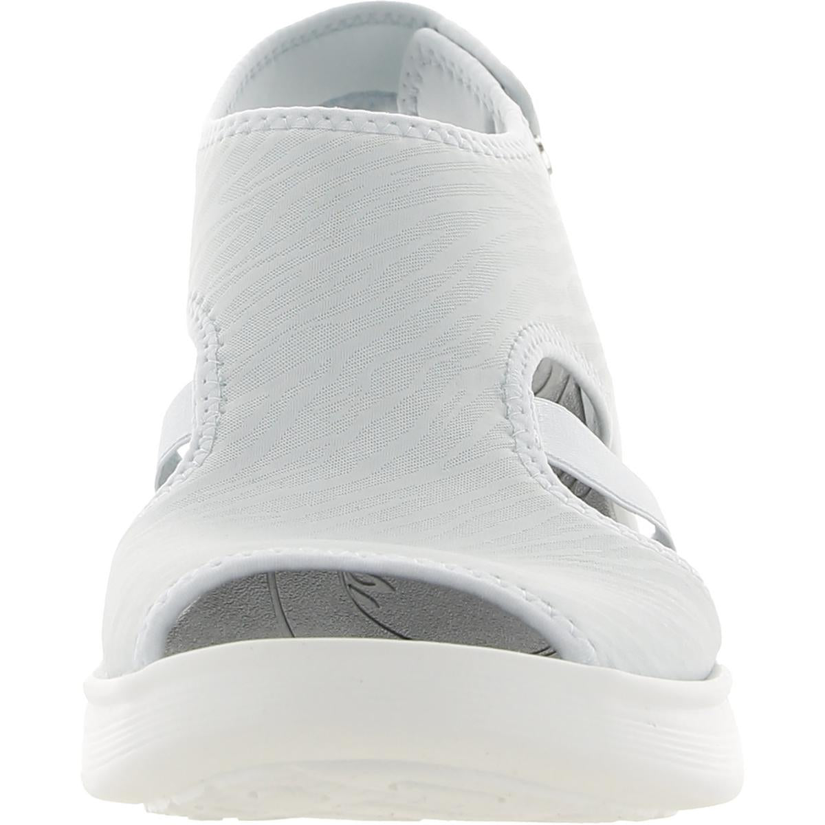 Dream Womens Contrast Trim Slingback Wedge Sandals