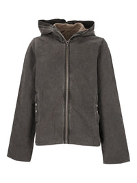 Rick Owens Drkshdw Rick Owens Drkshdw Men Gimp Hooded Jacket