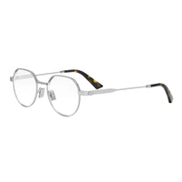 Dior Eyeglasses Square Full Rim, Silver Frame and Clear Demo Lens Lens NEODIOROR4FF000