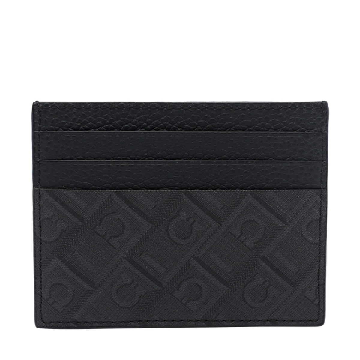 Ferragamo Ferragamo Men Ferragamo Monogram Print Cards Holder