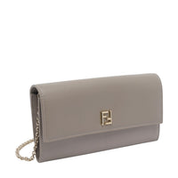 Fendi Women Ff Continental Wallet With Chain