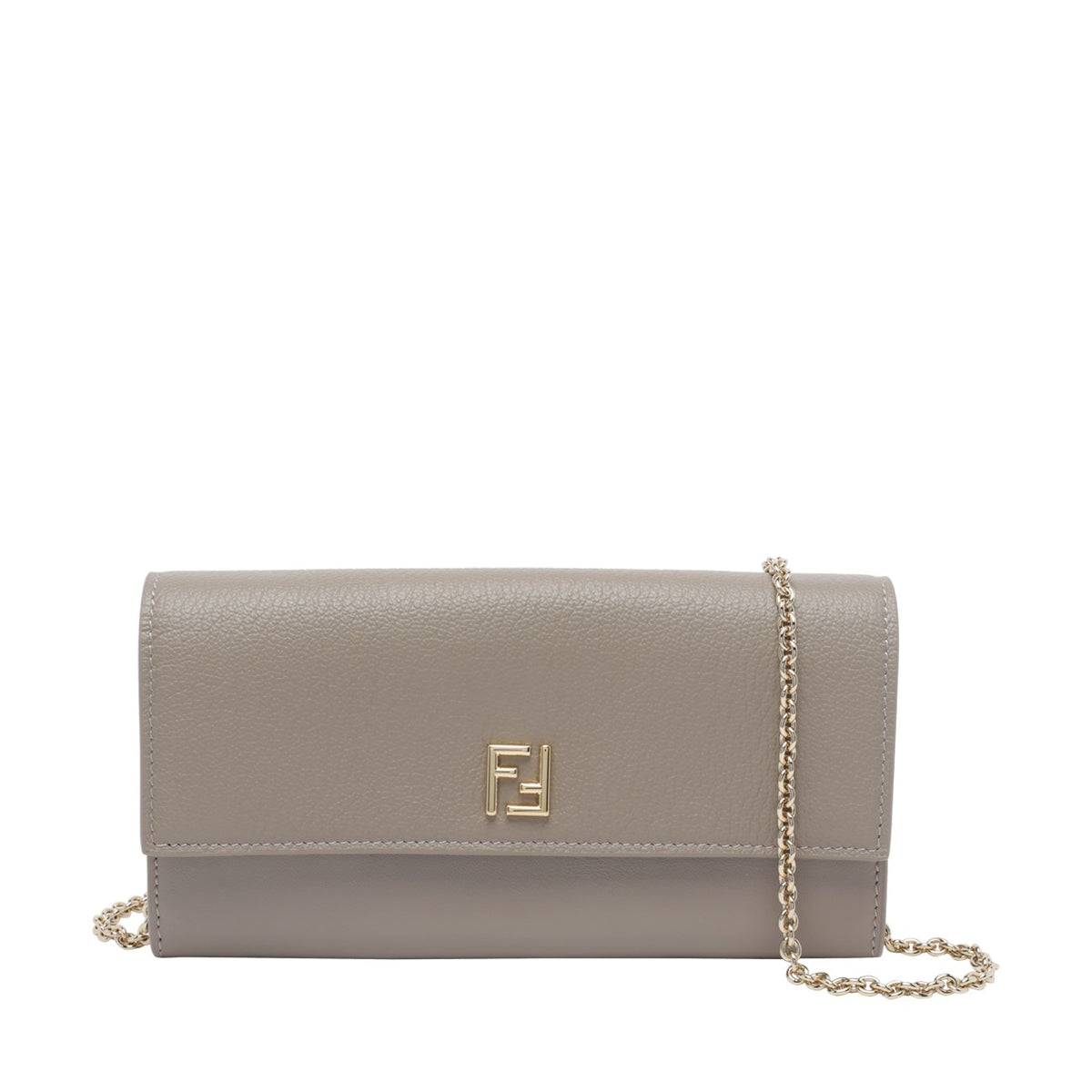 Fendi Women Ff Continental Wallet With Chain