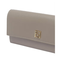 Fendi Women Ff Continental Wallet With Chain