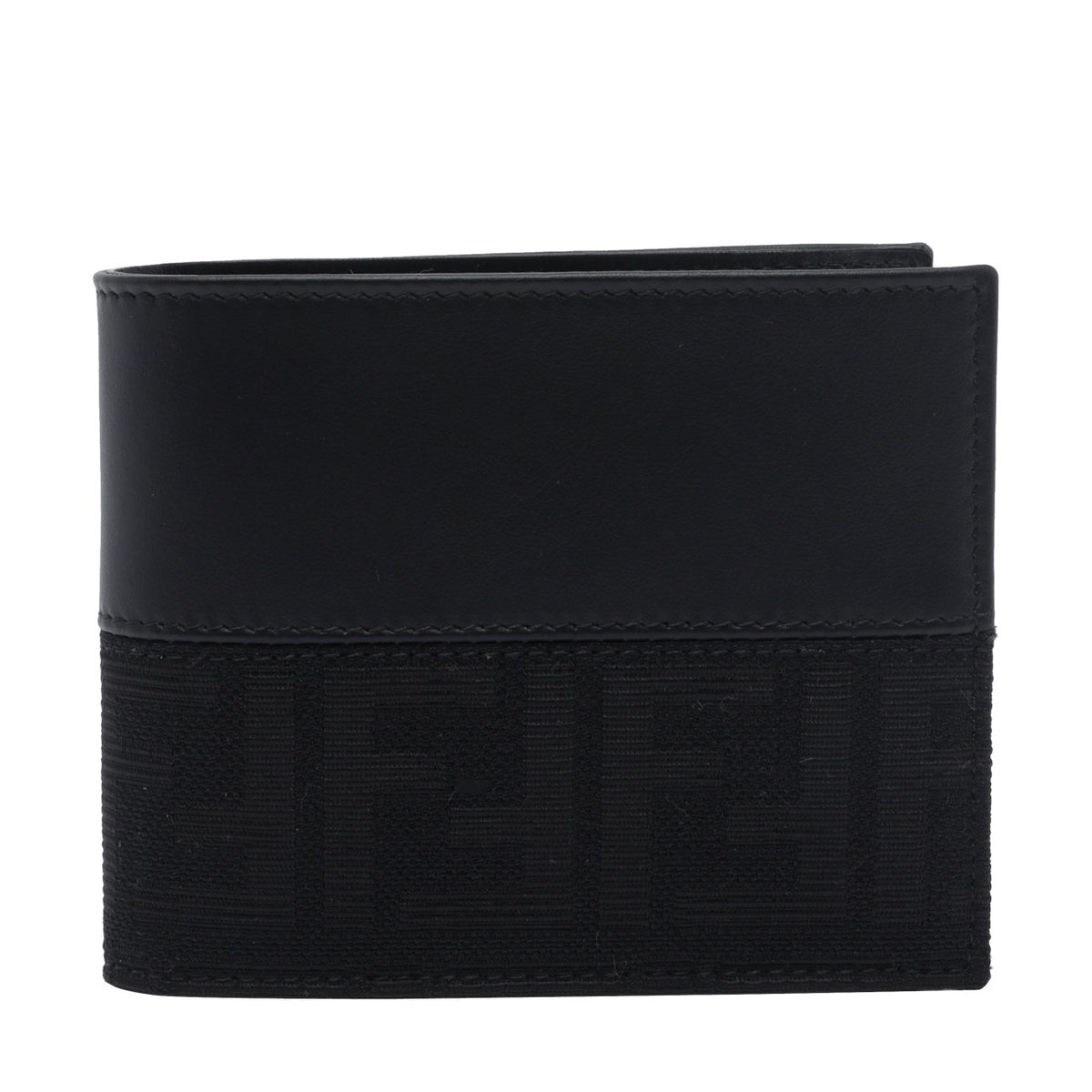Fendi Fendi Men Ff Jacquard Bifold Wallet