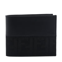 Fendi Fendi Men Ff Jacquard Bifold Wallet