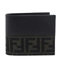 Fendi Men Ff Jacquard Bifold Wallet