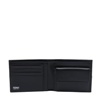 Fendi Fendi Men Ff Jacquard Bifold Wallet