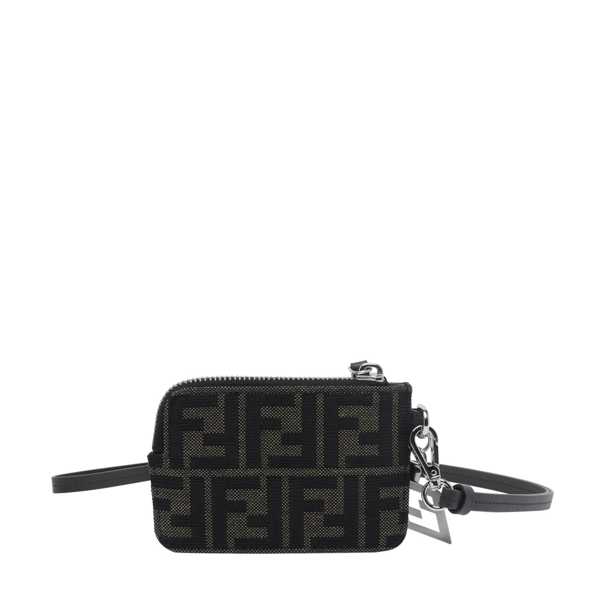 Fendi Fendi Men Ff Jacquard Card Holder