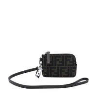 Fendi Fendi Men Ff Jacquard Card Holder