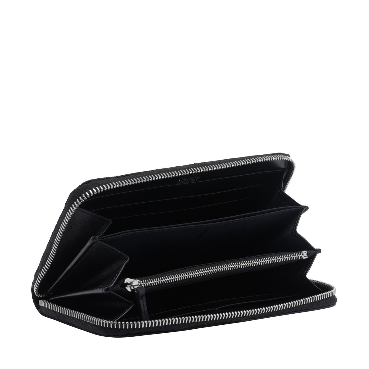 Fendi Fendi Men Ff Jacquard Zip Wallet