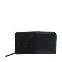 Fendi Fendi Men Ff Jacquard Zip Wallet