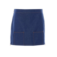 Fendi Women Ff Motif Denim Skirt