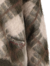 Acne Studios Women Mohair Cardigan With V-Neck