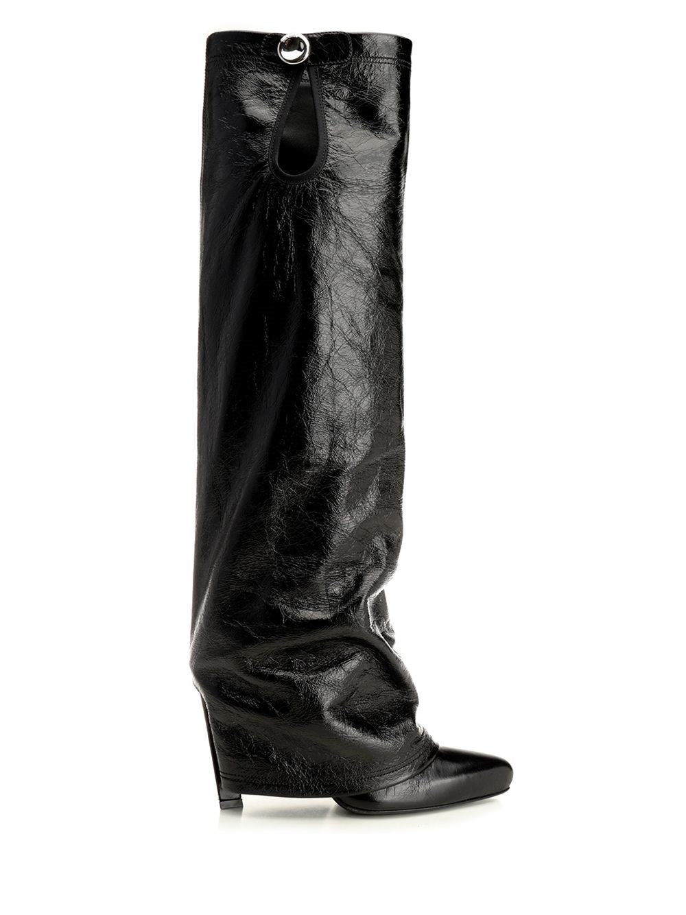 The Attico Women "Leon" Black Boot