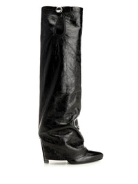 The Attico Women "Leon" Black Boot