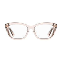 Moschino Eyeglasses Cat Eye Full Rim, Transparent Pink Frame and Clear Demo Lens Lens MOS6290FWM00
