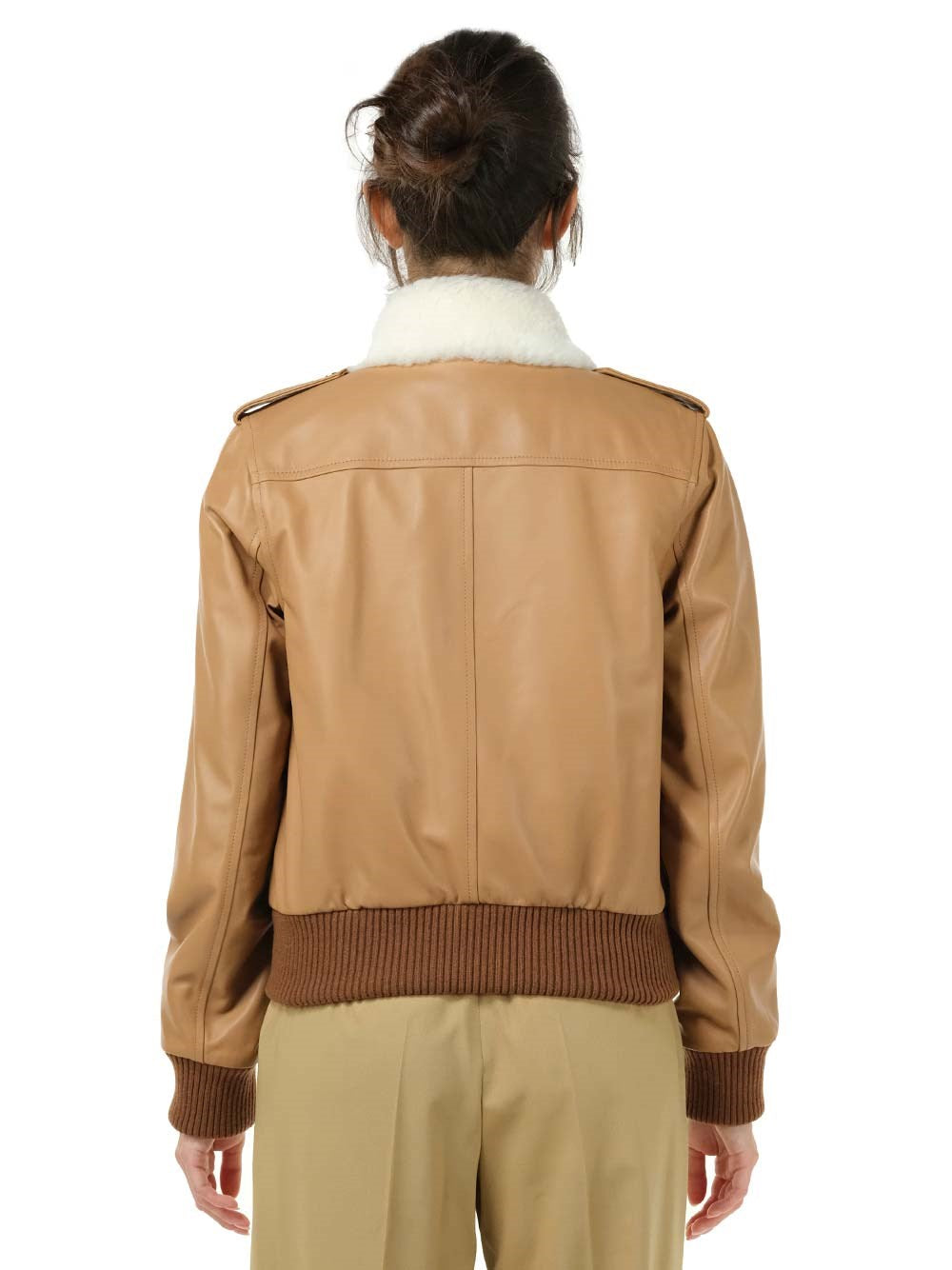 Loewe Women Nappa Aviator Jacket