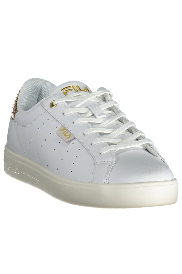 Fila Sleek White Sneakers with Iconic Women's Details