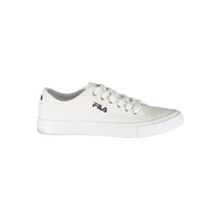 Fila Classic Lace-up Sports Sneakers with Contrast Men's Details White