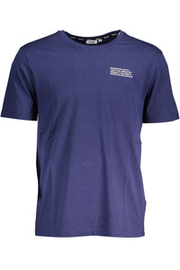 Fila Blue Cotton Men Men's T-Shirt