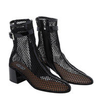 Alaia Alaia Women Fishnet Pump Booties