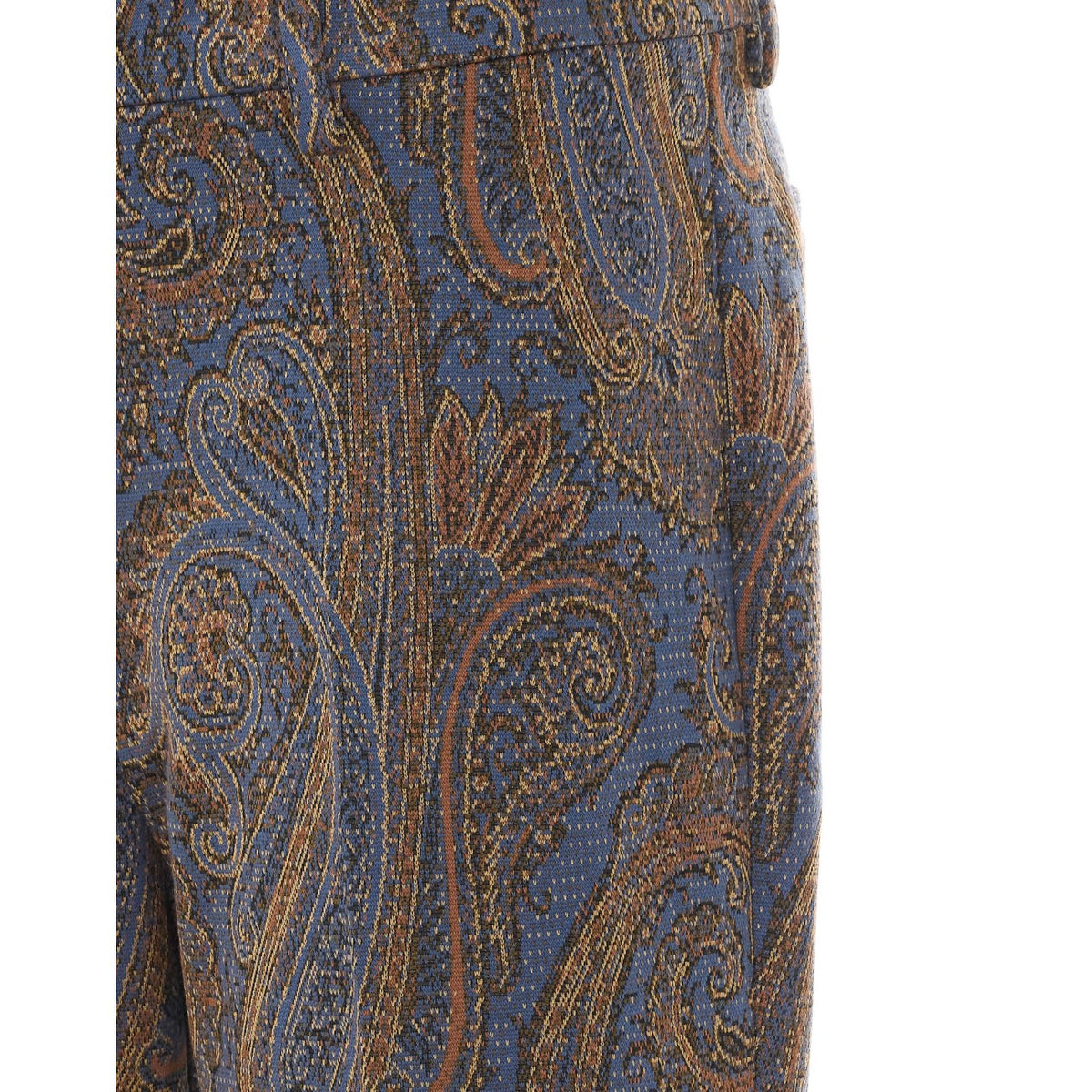 Etro Women Fit And Flare Pants With Paisley Motif