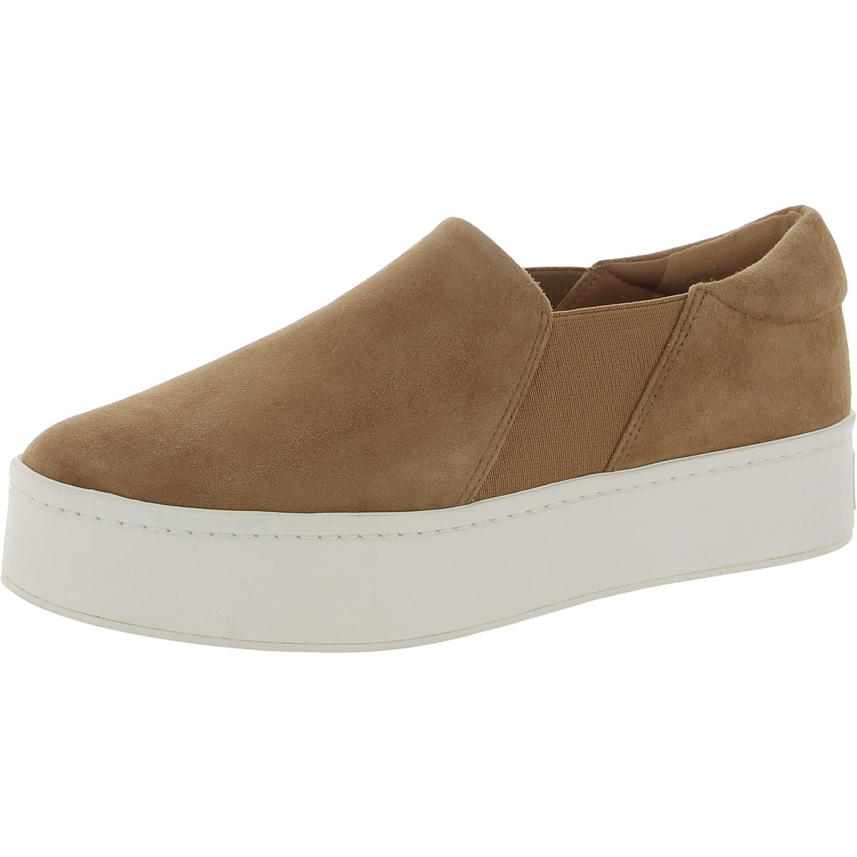 Warren Womens Casual Shoes Tan Suede
