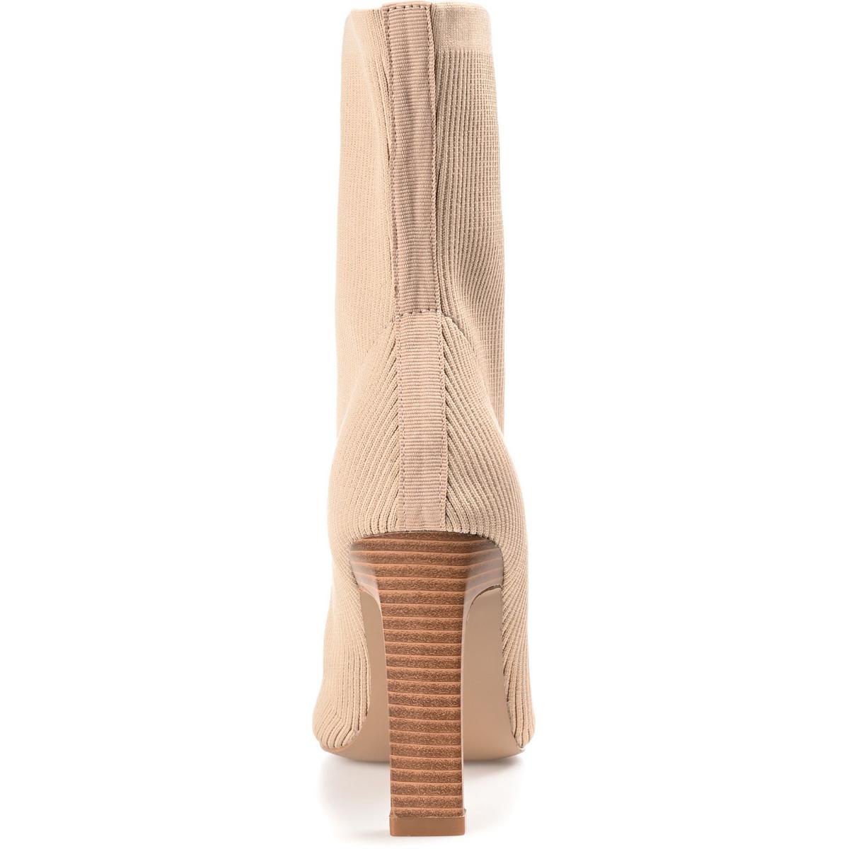 Elissa Womens Comfort Insole Knit Ankle Boots