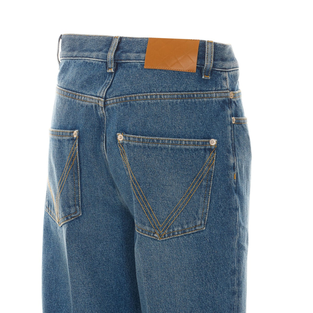 Bottega Veneta Women Flared Jeans Medium Wash Indigo