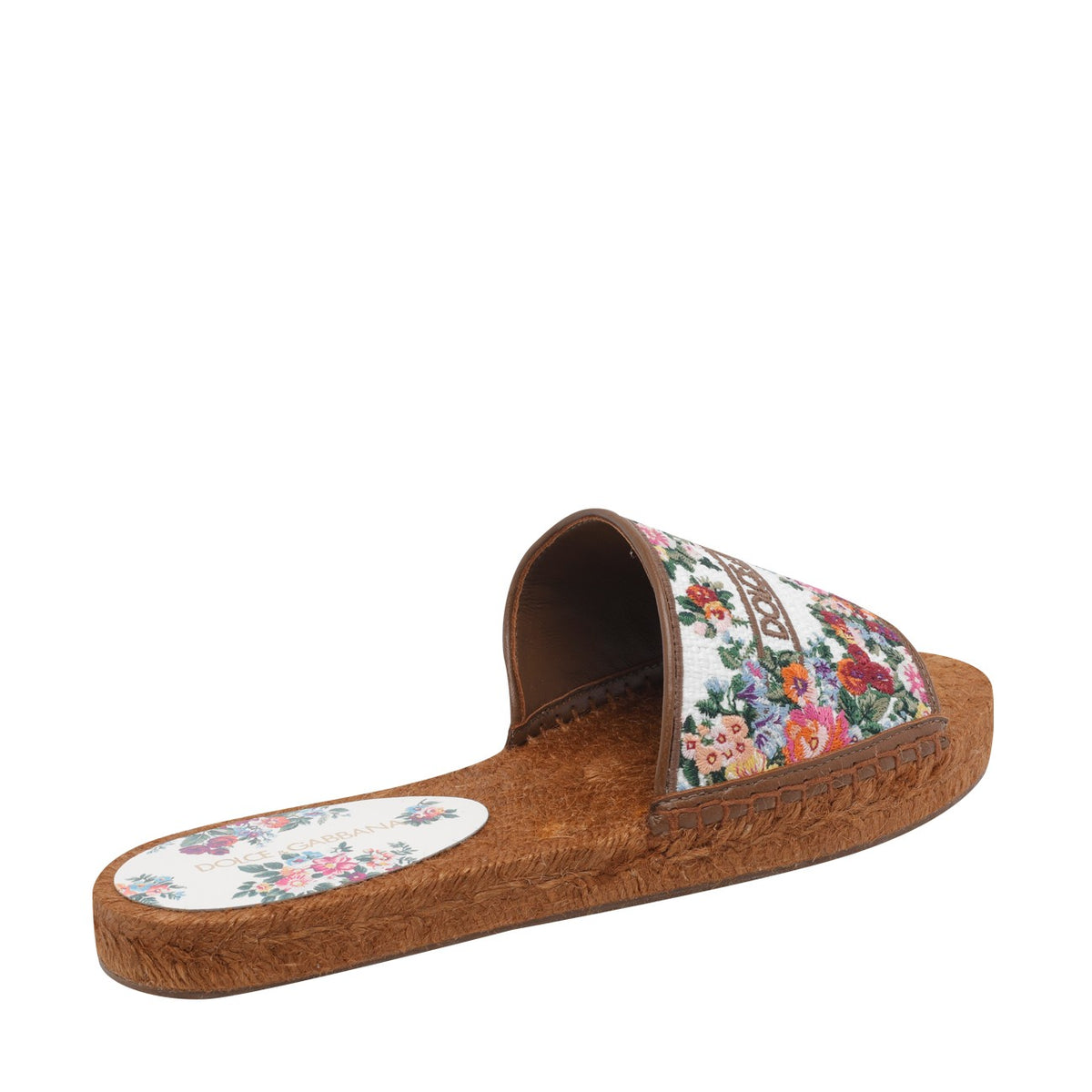 Dolce&Gabbana Dolce&Gabbana Women Floreal Logo Sandals
