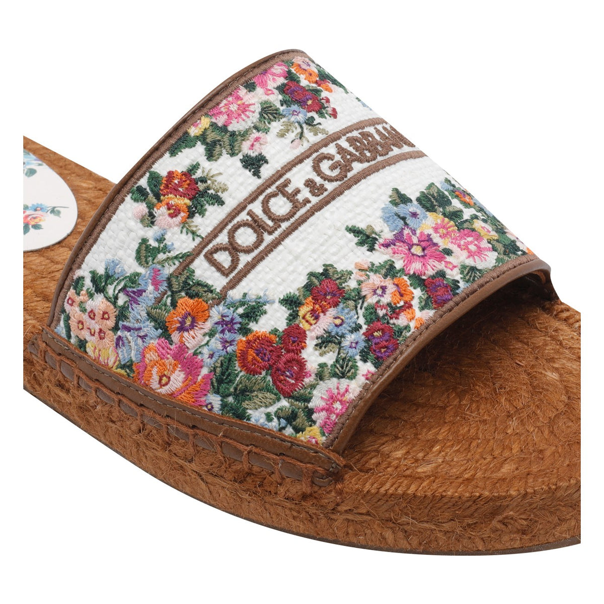 Dolce&Gabbana Dolce&Gabbana Women Floreal Logo Sandals