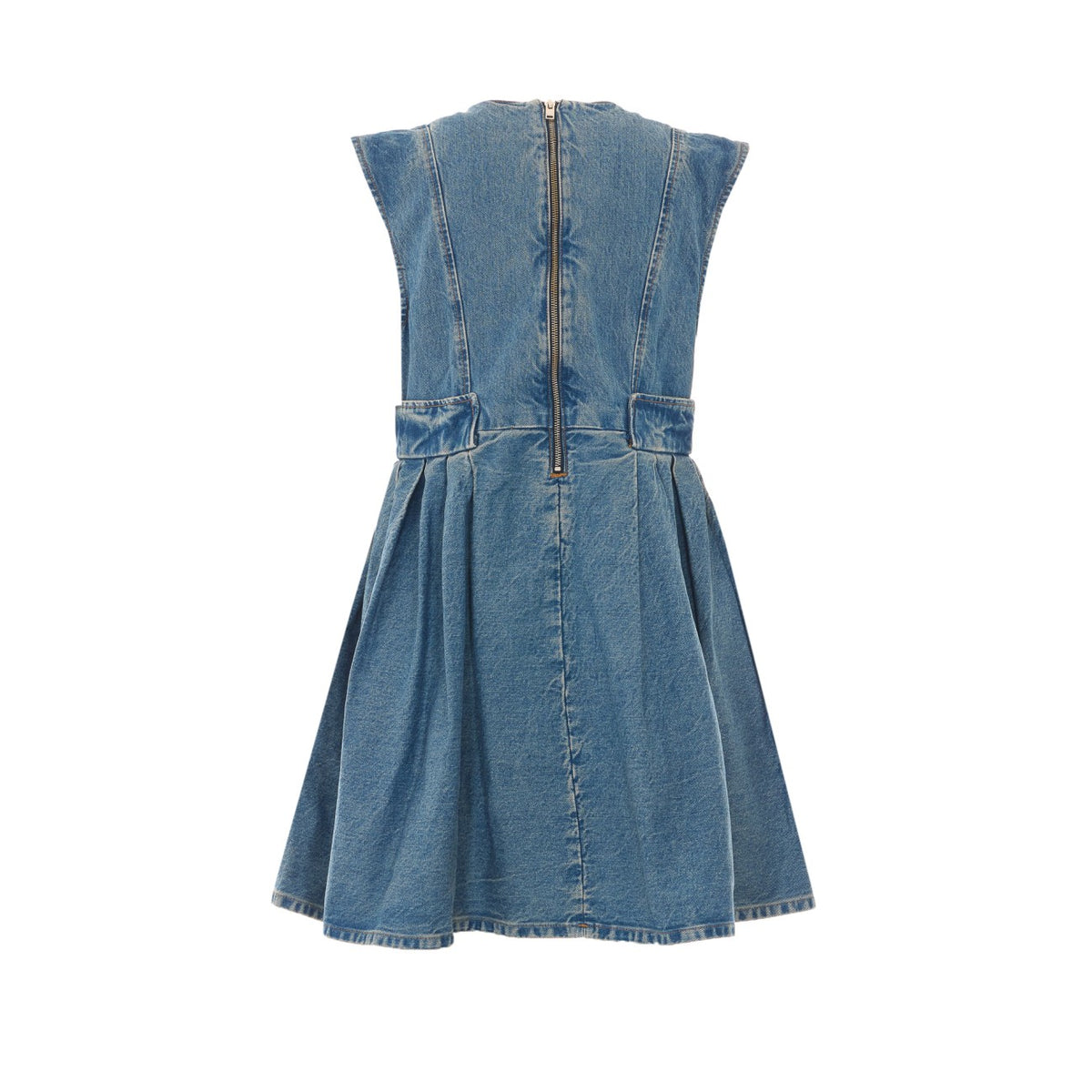 Ganni Ganni Women Flower Denim Dress