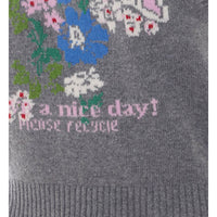 Ganni Women Flowers Vest