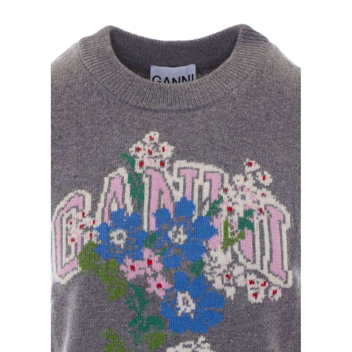 Ganni Women Flowers Vest