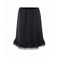 Ganni Women Fluid Satin Midi Skirt