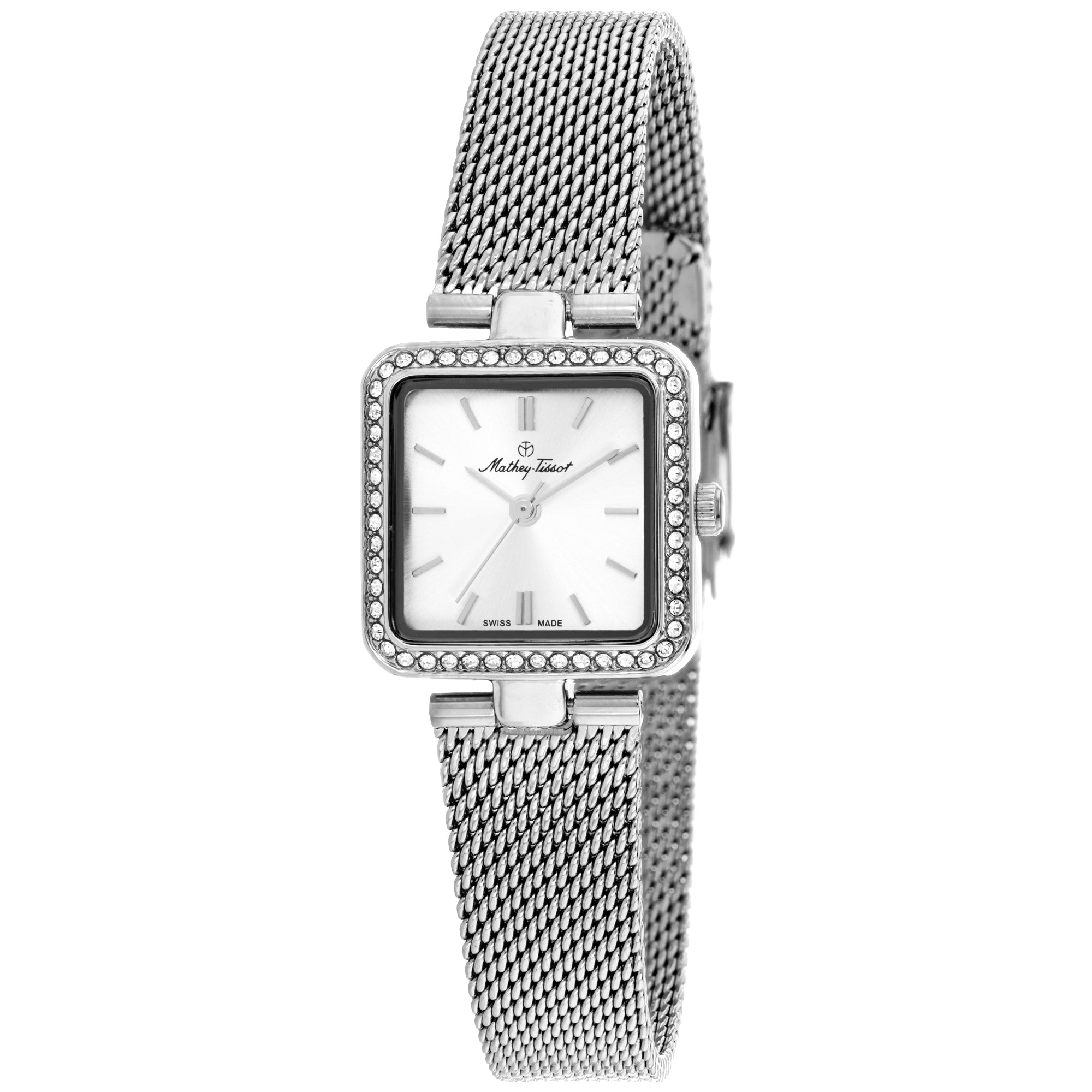 Mathey Tissot Women's Fleury XIV Silver Dial Watch - FOO2AI Silver
