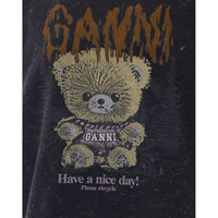 Ganni Women Forest Teddy Sweatshirt