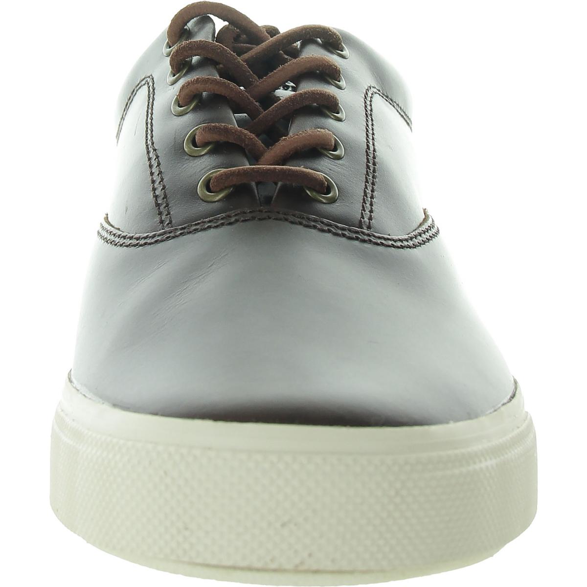 Striper PW CVO Mens Cushioned Footbed Saffiano Leather Casual And Fashion Sneakers
