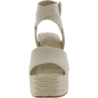 Vada Womens Criss-Cross Front Wedge Platform Sandals