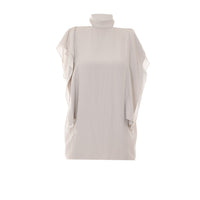 Lanvin Lanvin Women Frilled Top In Charmeuse
