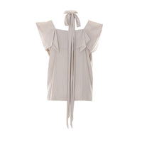 Lanvin Lanvin Women Frilled Top In Charmeuse
