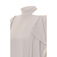 Lanvin Lanvin Women Frilled Top In Charmeuse