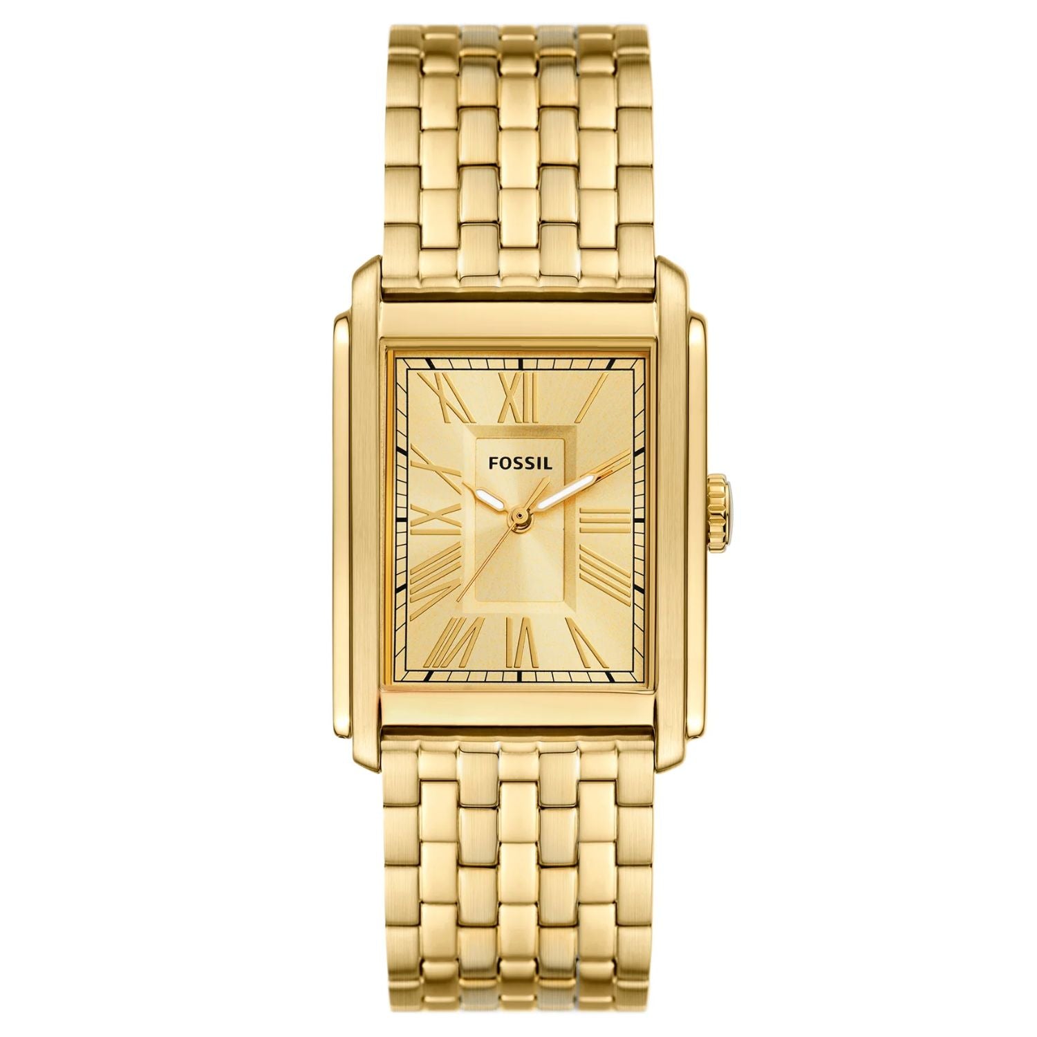Fossil Fossil Men's Carraway Gold Dial Watch - FS6009