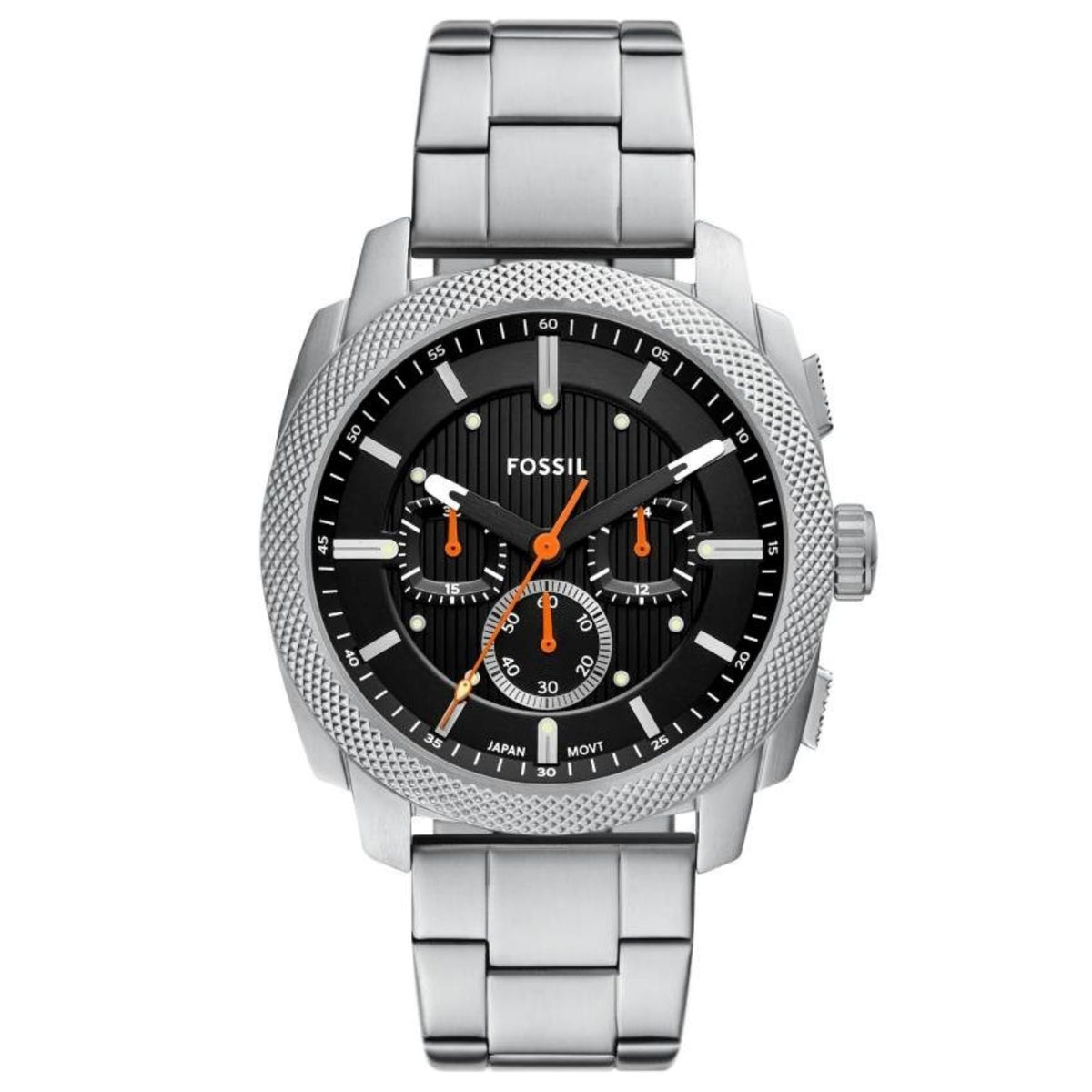 Fossil Fossil Men's Machine Black Dial Watch - FS6095